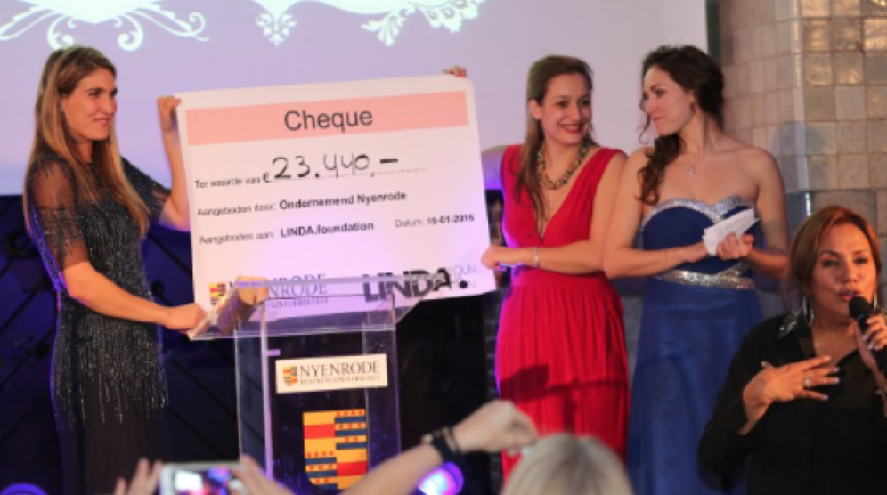 Benefietdiner Nyenrode brengt 23.440 euro op voor de LINDA.foundation