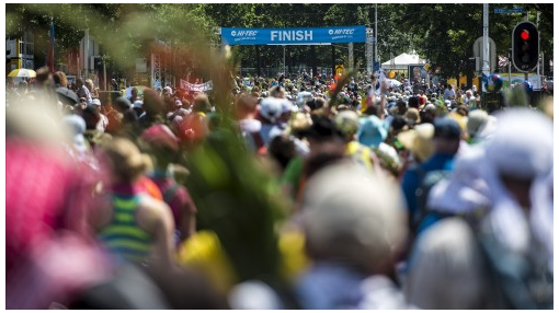 Loop de Nijmeegse Vierdaagse voor de LINDA.foundation