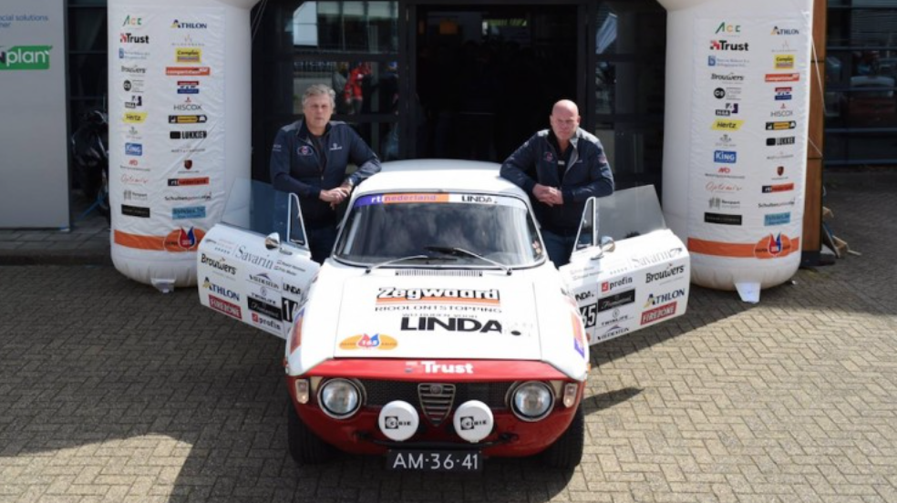 Frits Wester en Roelof Hemmen racen voor LINDA.foundation