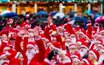 Organiseer een Santarun en steun LINDA.foundation