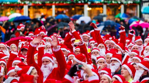 Organiseer een Santarun en steun LINDA.foundation