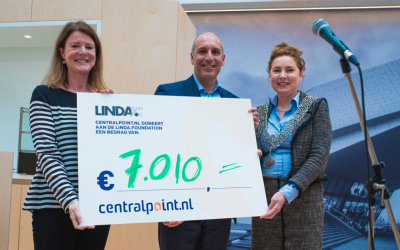 Centralpoint schenkt welkomstcadeau nieuw bedrijfspand aan LINDA.foundation