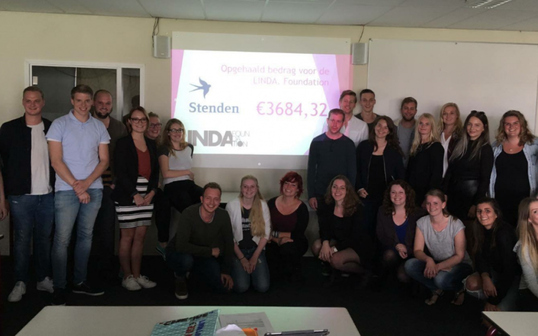 Studenten halen binnen 24 uur zoveel mogelijk geld op voor LINDA.foundation