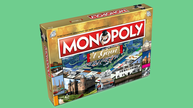 Met deze nieuwe Monopoly- versie kun je je tóch een huis in het Gooi veroorloven