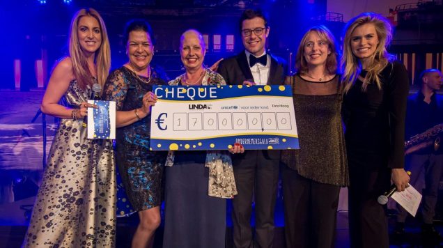 LINDA.foundation én Unicef ontvangen €170.000 dankzij Ondernemersgala Den Haag