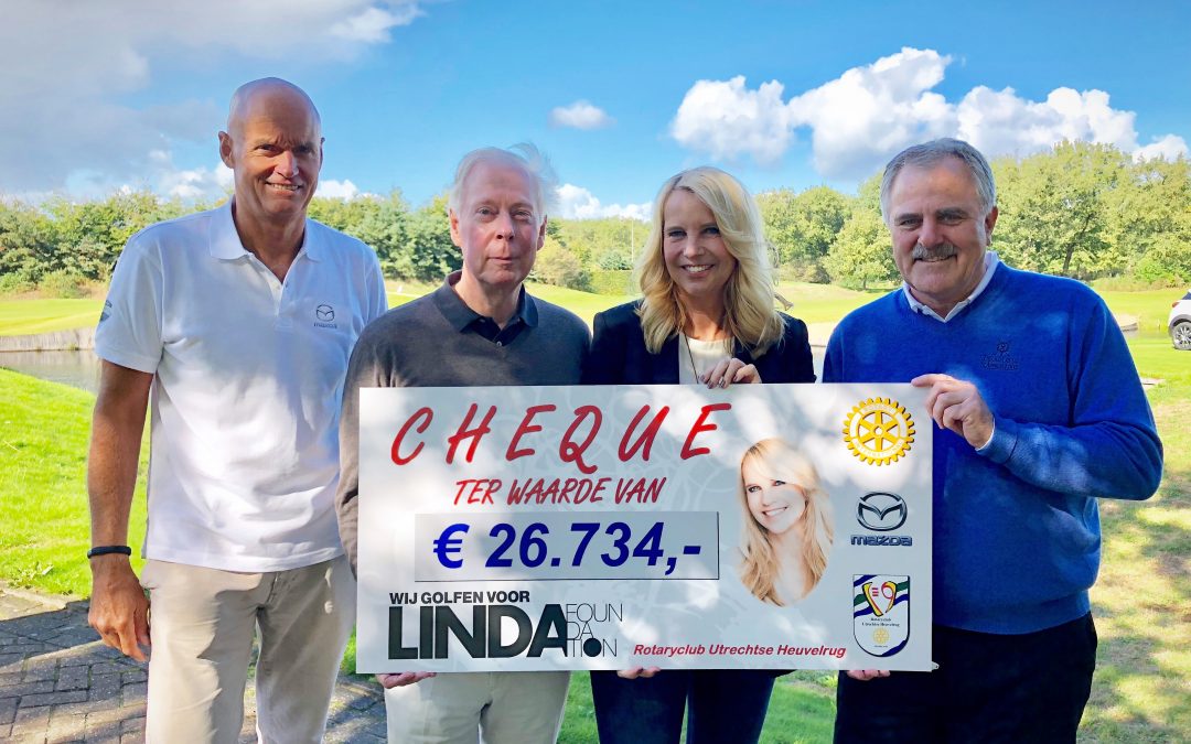 Geweldig: golfers spelen € 26.734 bij elkaar voor LINDA.foundation