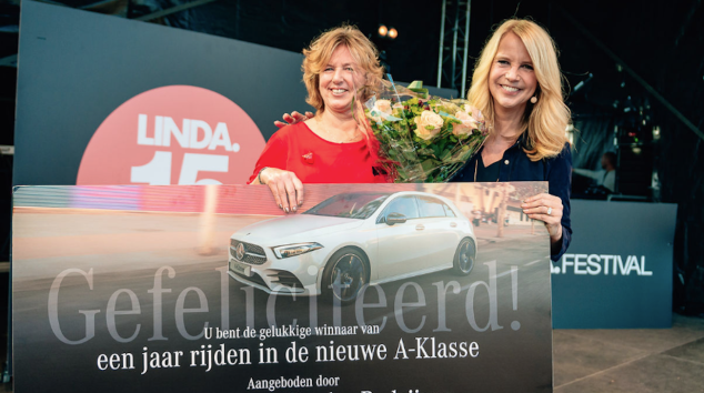 Dit bedrag is tijdens ons festival opgehaald voor LINDA.foundation