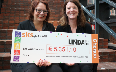 SKS Alles Kids haalt €5351,- op voor de LINDA.foundation