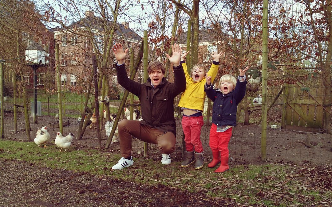 Een hart (en ei) van goud: Robs kippen leggen eieren voor LINDA.foundation