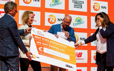 Minsten €86.340 voor LINDA.foundation tijdens ‘NN Marathon Rotterdam’