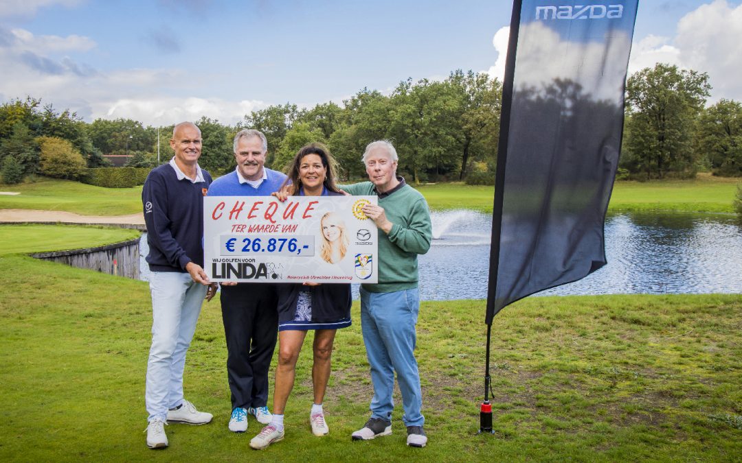 Recordbedrag: Golfers spelen 26.876 euro bij elkaar