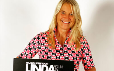 Golfdiva haalt 15.500 euro op voor  LINDA.foundation