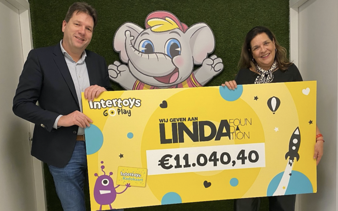 Intertoys draagt ‘kaartje bij’ aan LINDA.foundation