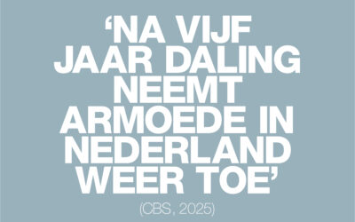 Stijging armoede in Nederland